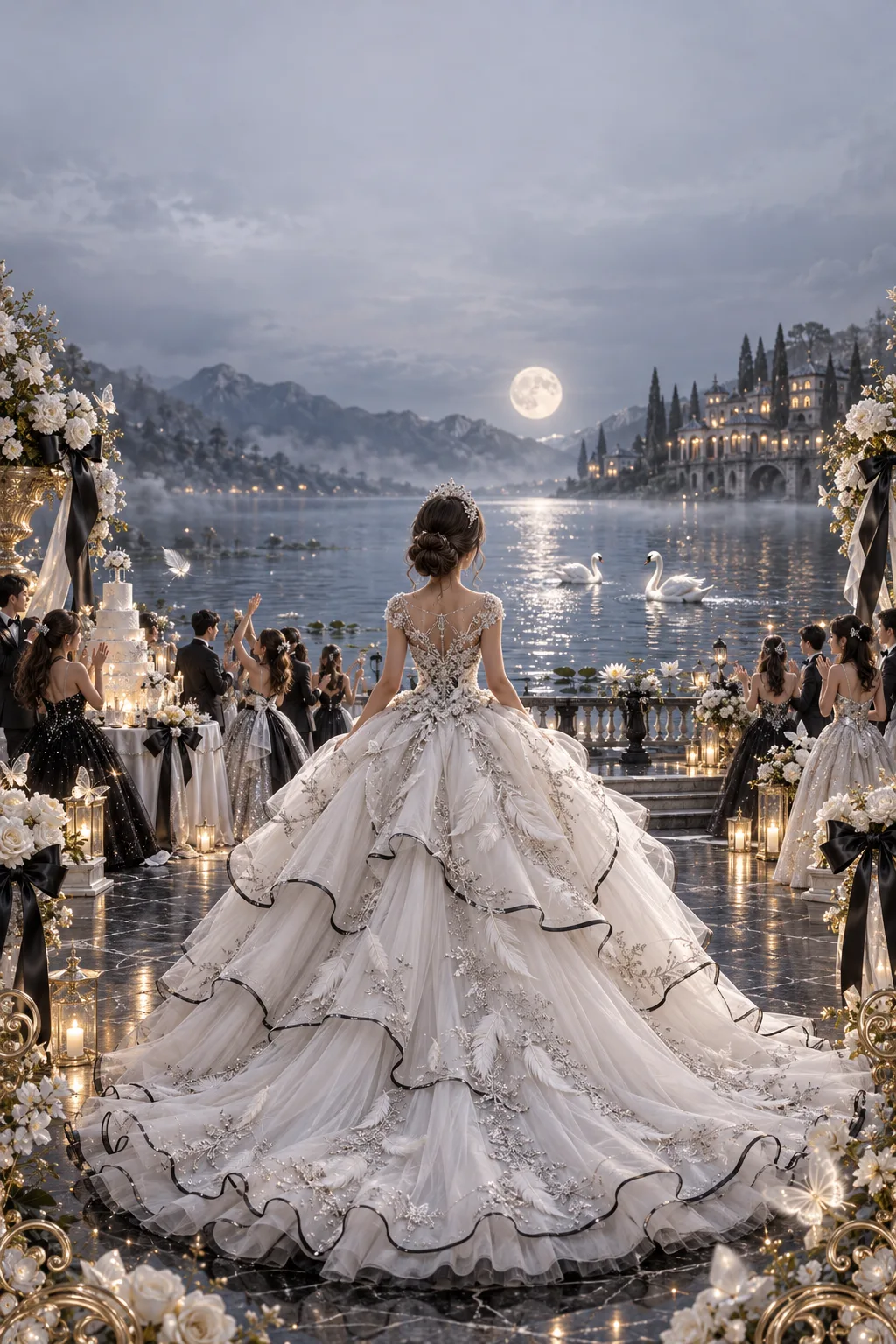 XV Cisnes de Cristal y Luna de Plata